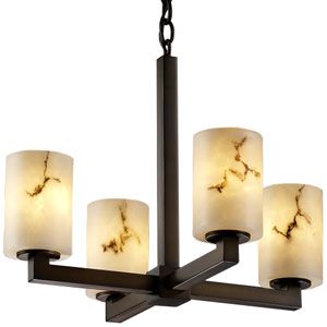 LumenAria Modular Cylinder Chandelier by Justice Design Group - Starlight Lighting USA and Canada
